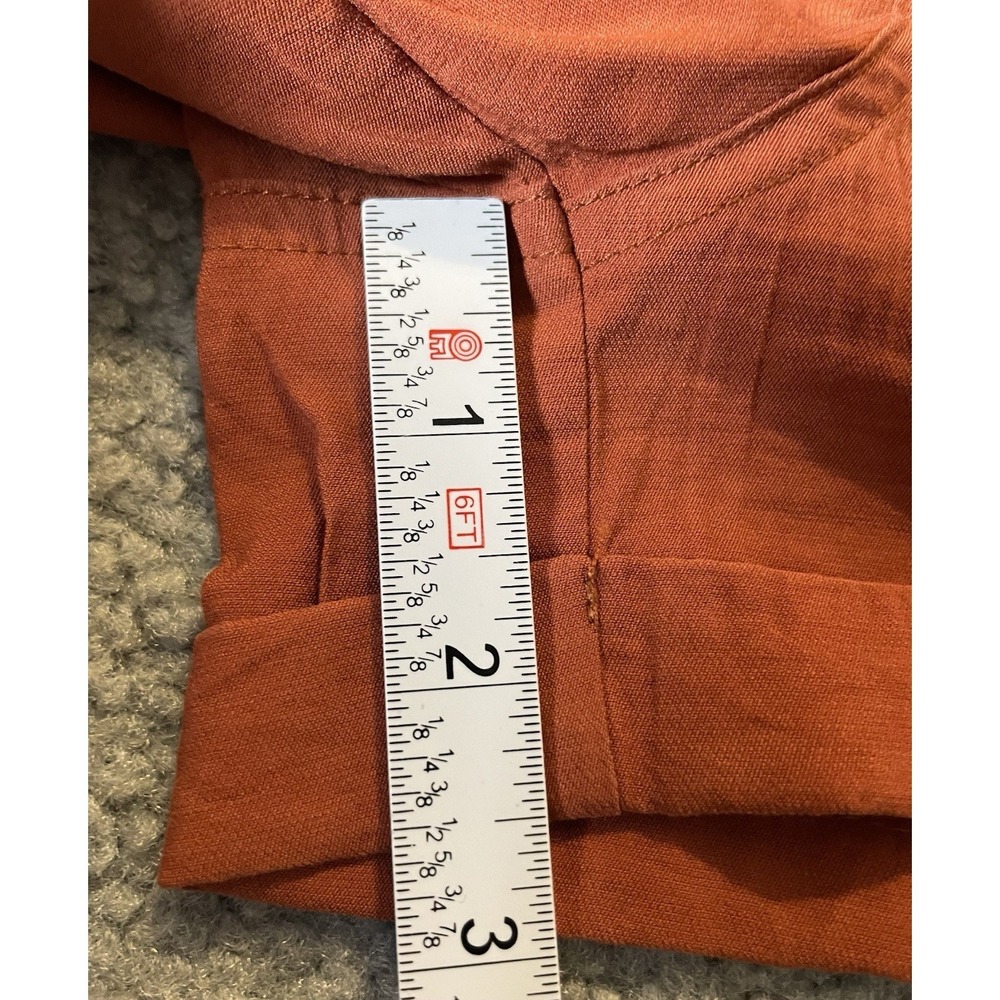 Lot Of 2 Womens Shorts Sz S/M HYFVE Xersion Chino Running Brown Blue Athleisure - Picture 5 of 15